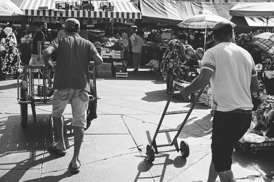 Le marché de Turin