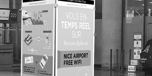 Parcours Passagers Aéroport de Nice Côte d'Azur