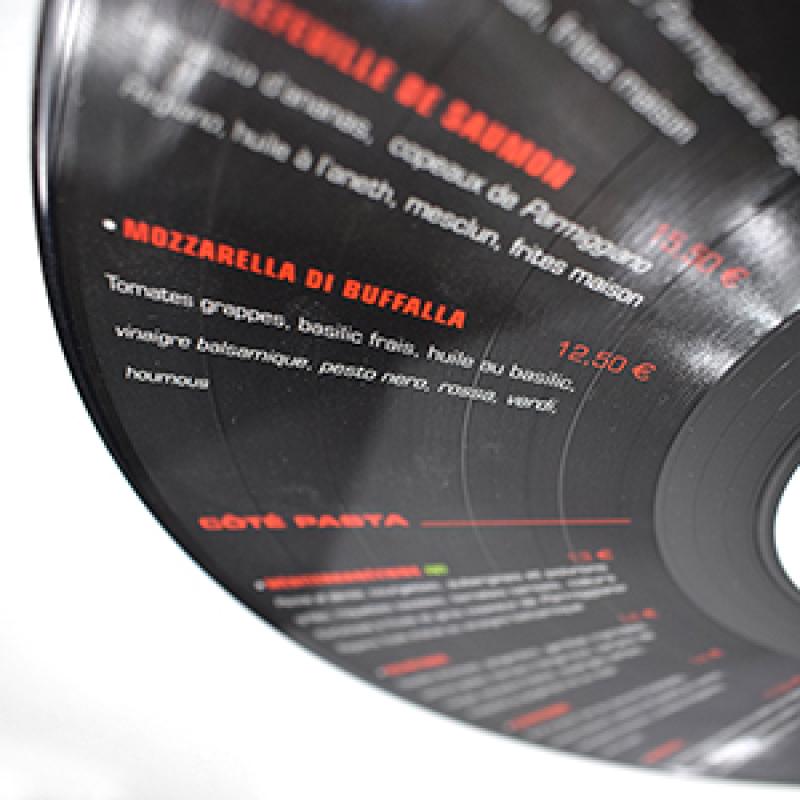 Vynile Menu Live&Life Caffè